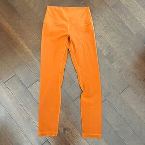 Lululemon | Rust Orange Leggings NWOT